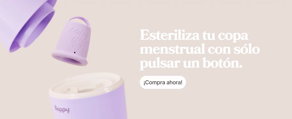 hervir la copa menstrual